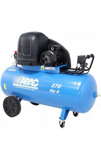 Abac Compresseur 270L 3CV Mono-étagé Insonorisé